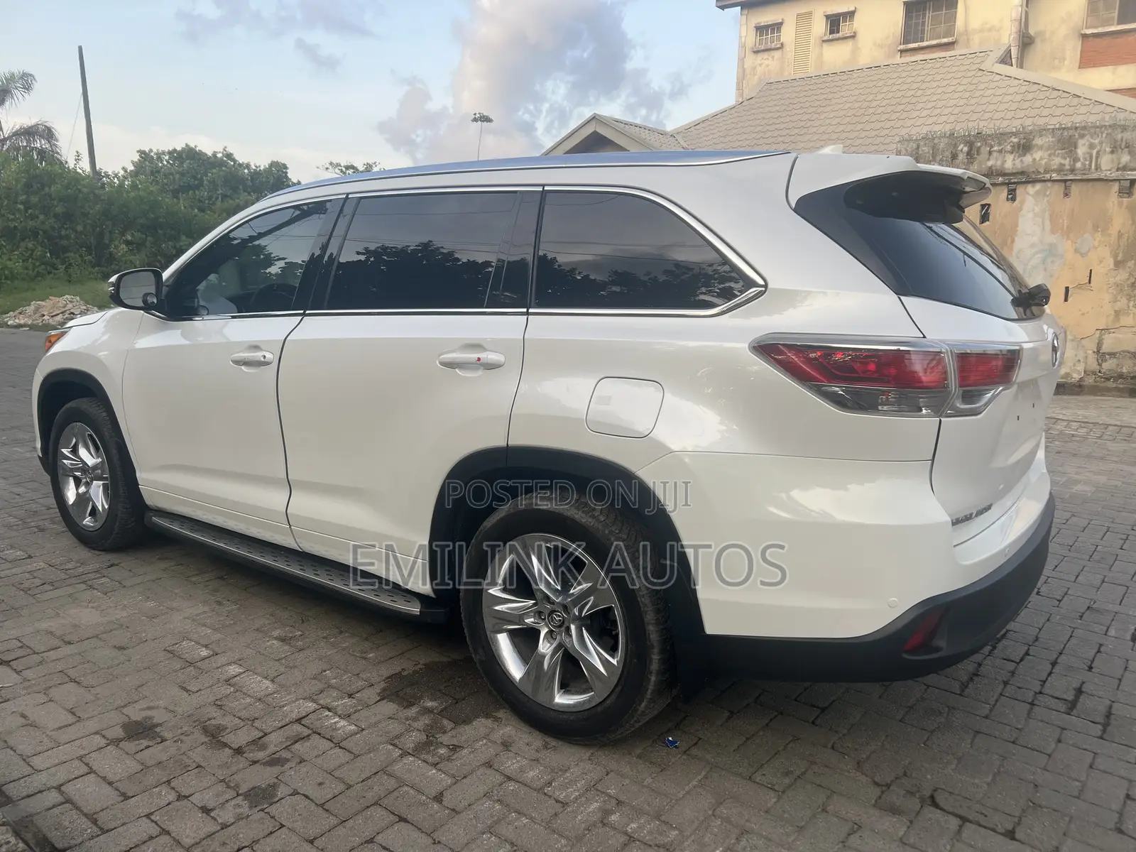 Toyota Highlander Limited V6 4x4 (3.5L 6cyl 6A) 2016 White