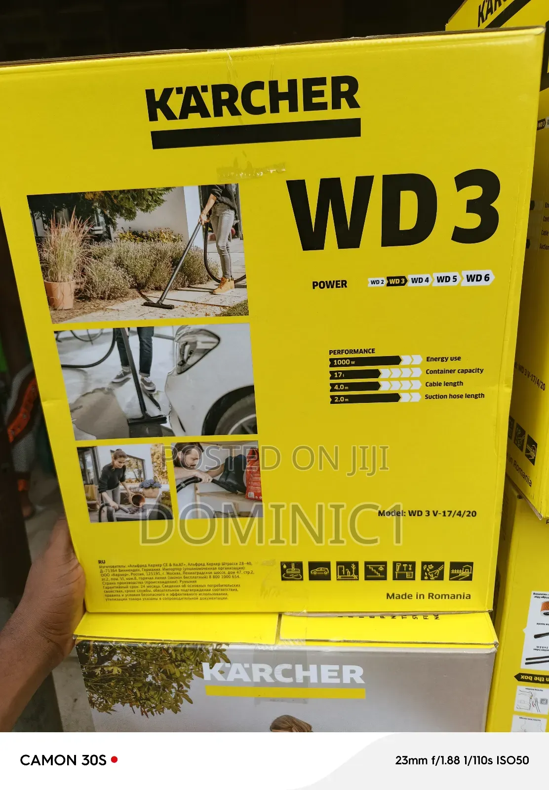 Karcher Wd3 Vacuum Cleaner 17l Heavy Duty