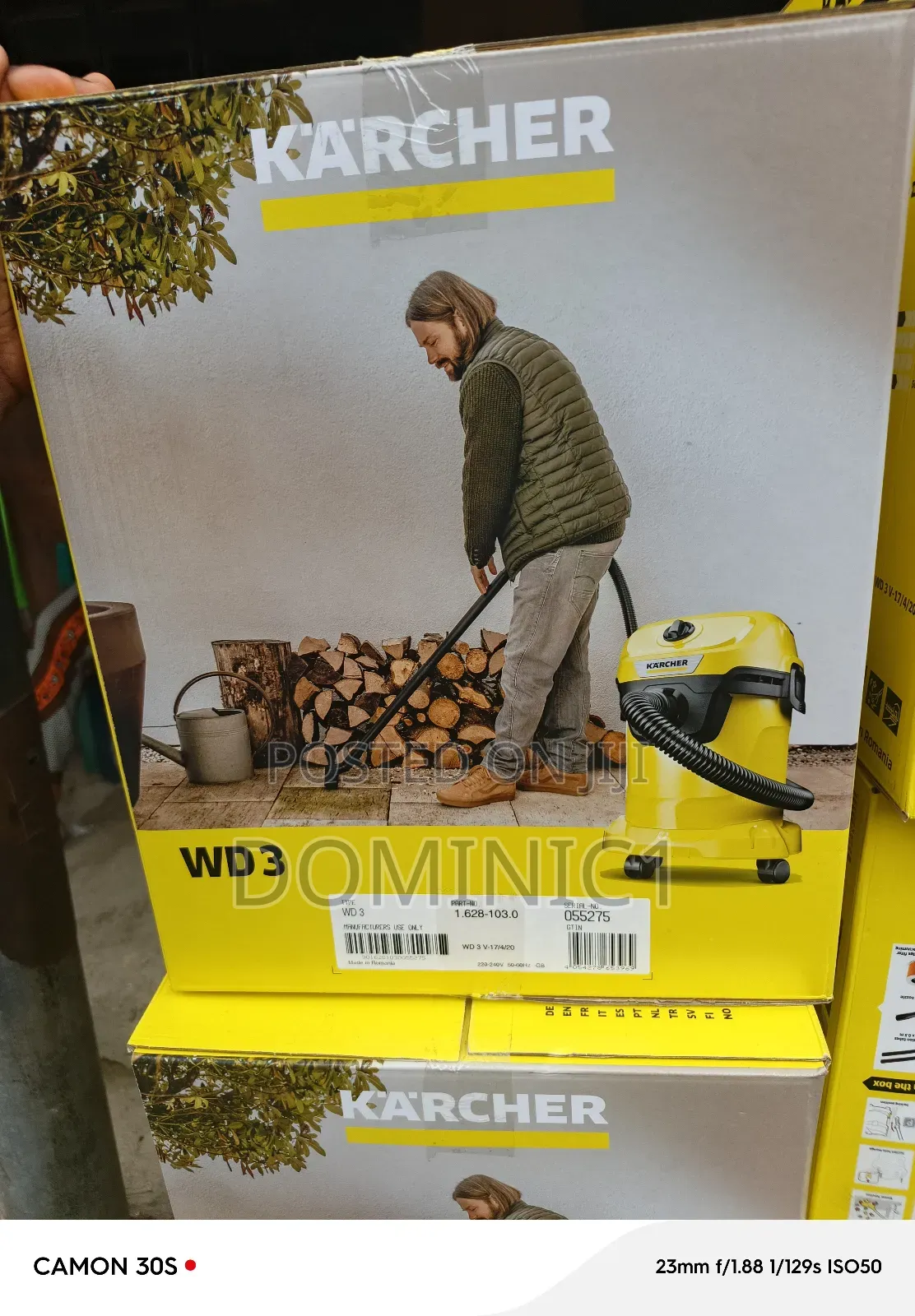 Karcher Wd3 Vacuum Cleaner 17l Heavy Duty