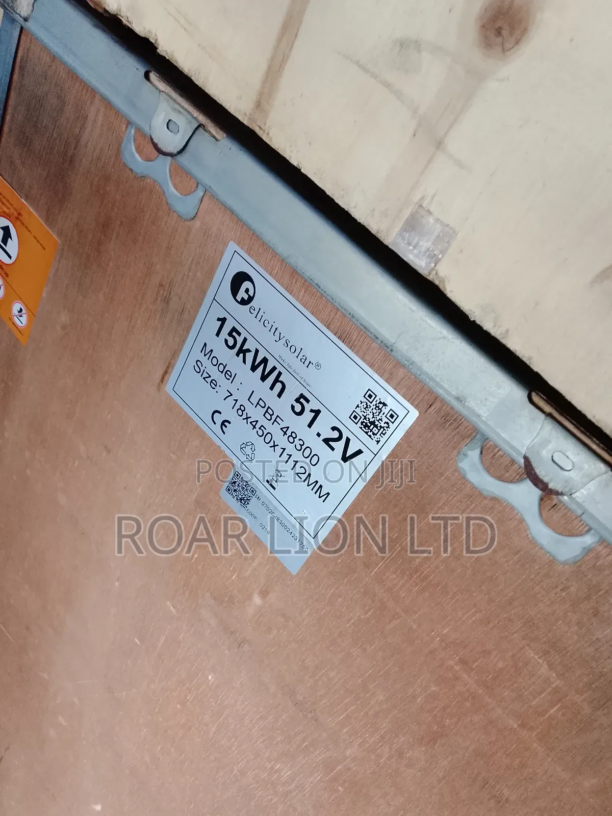 15kwh Felicity Lithium Battery