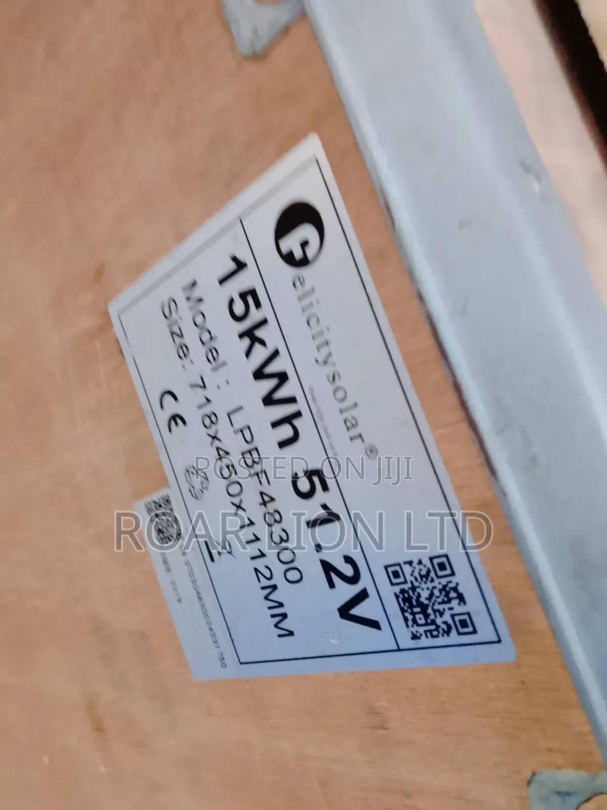15kwh Felicity Lithium Battery