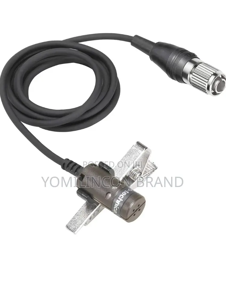 Audio-Technica At829ch Cardioid Condenser Lavaliermicrophone