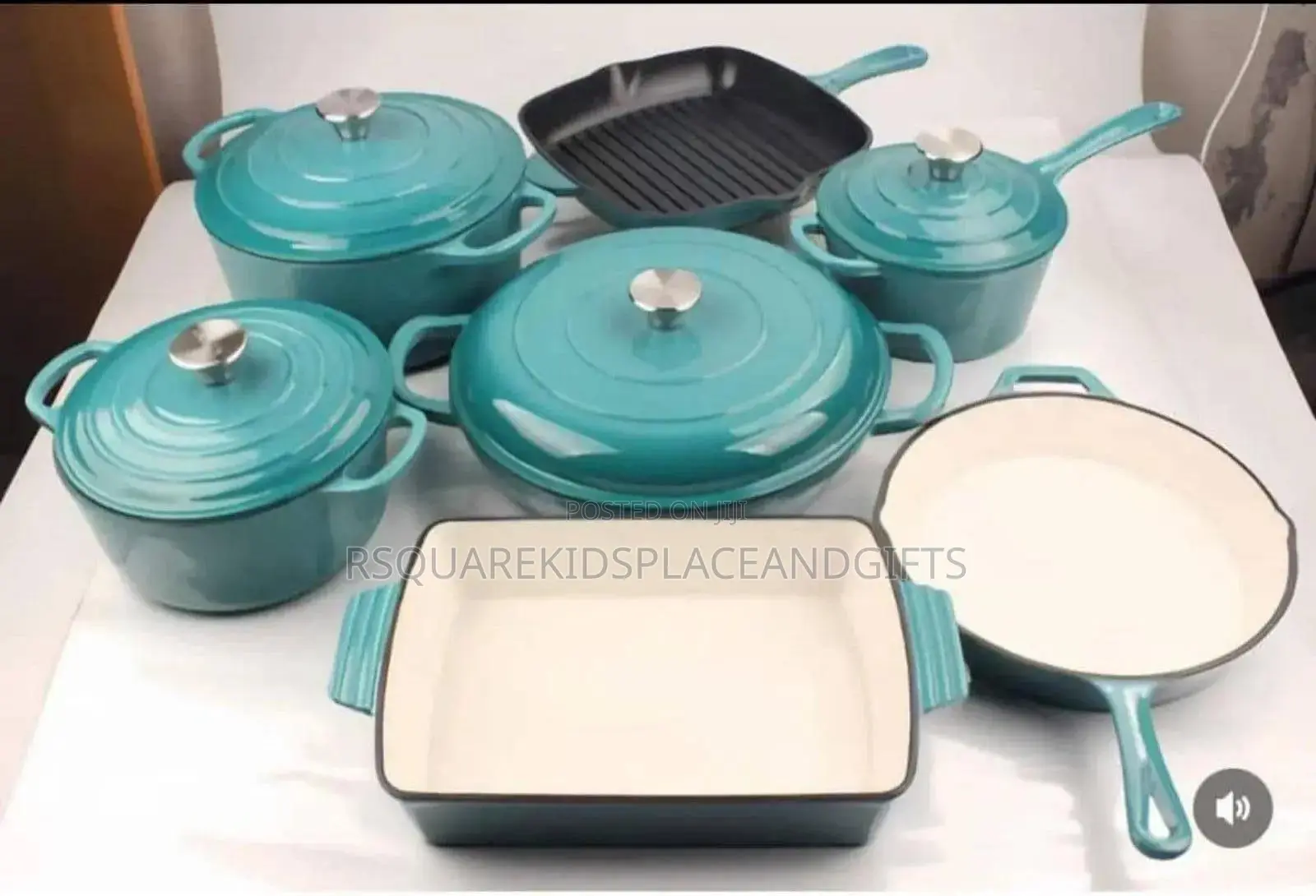 7 In 1 Cast Iron Pot