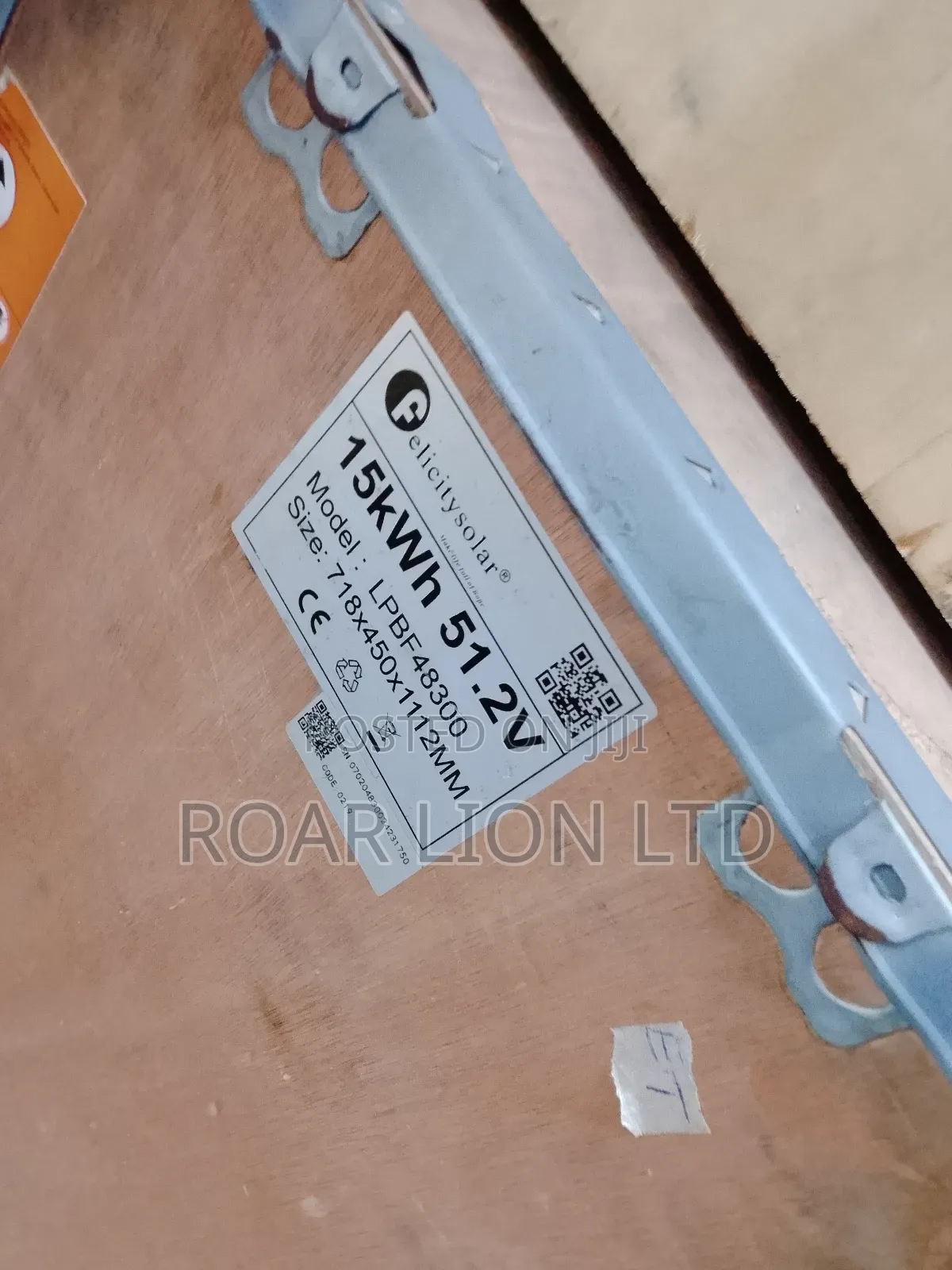 15kwh Felicity Lithium Battery