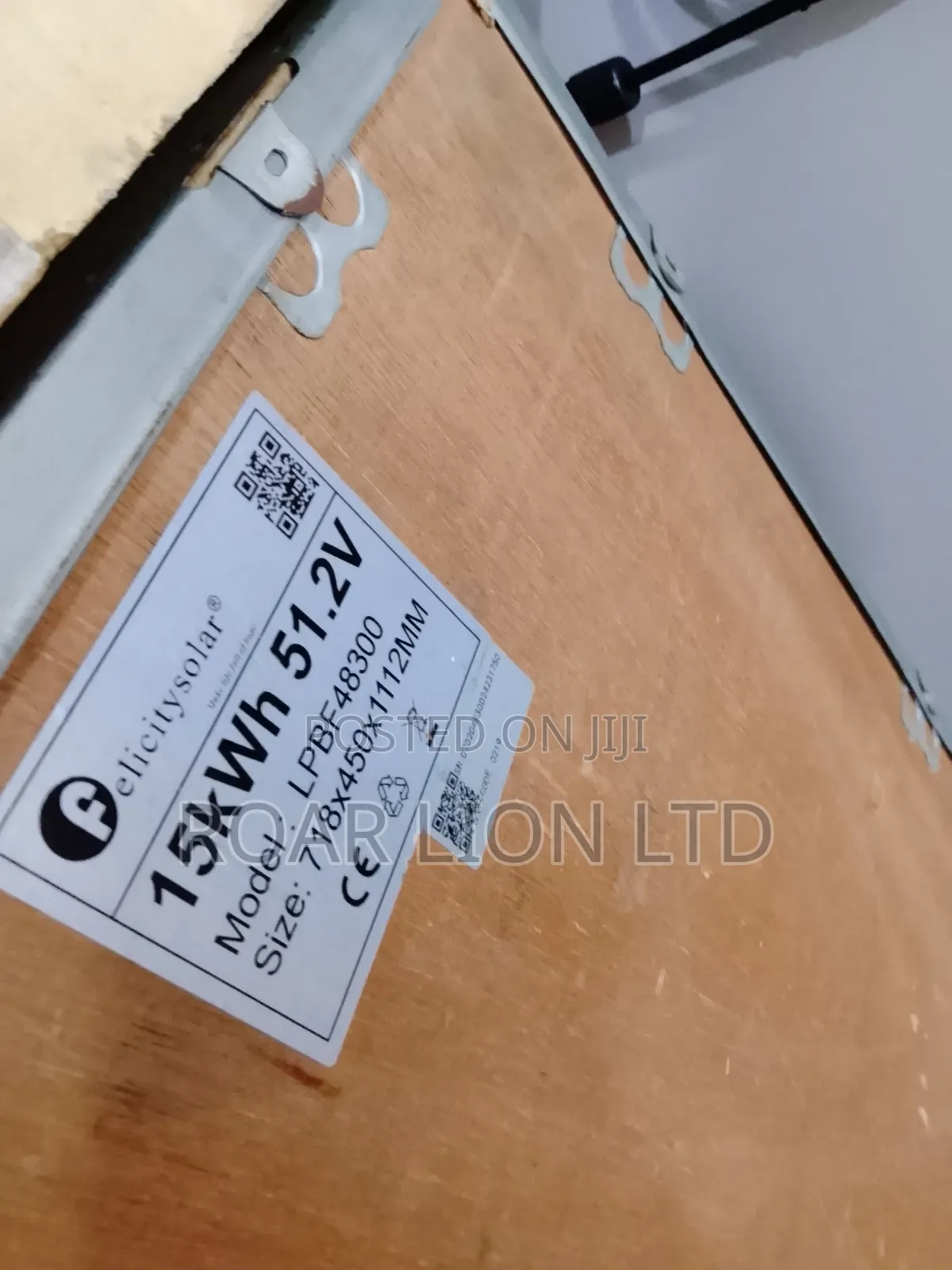 15kwh Felicity Lithium Battery