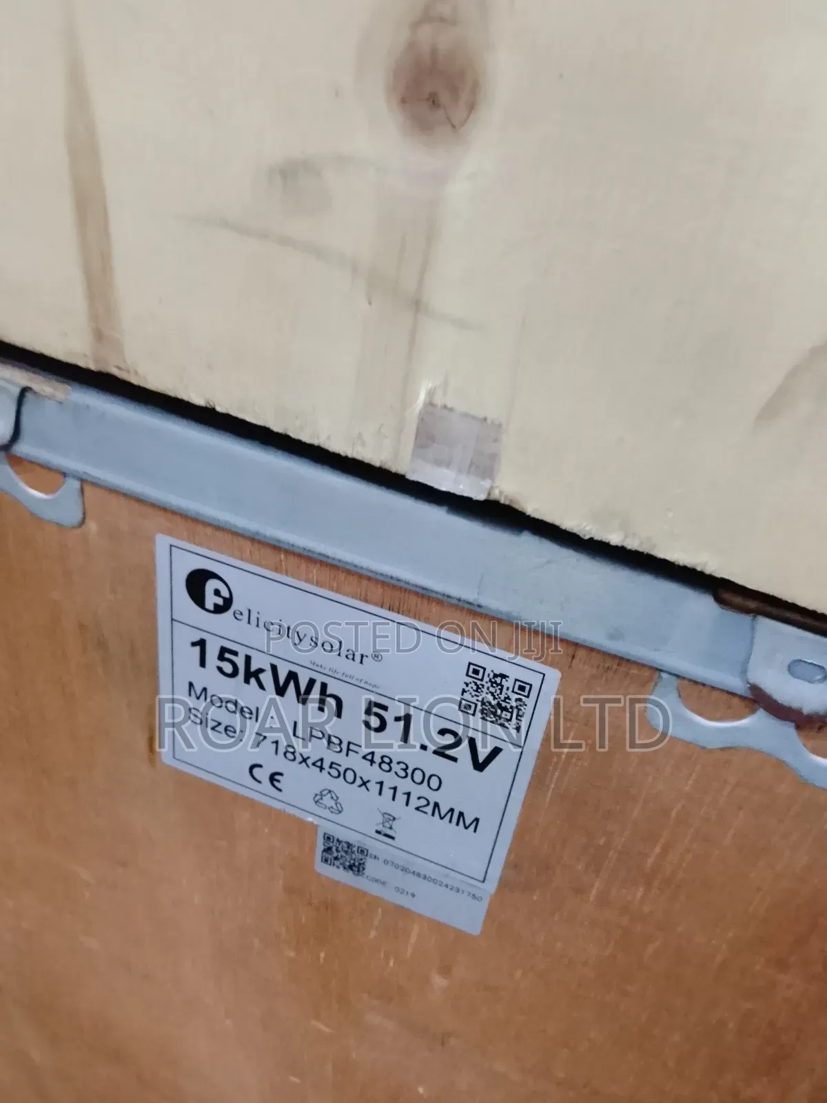 15kwh Felicity Lithium Battery