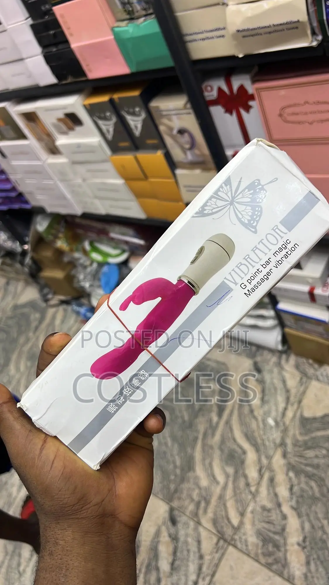 Rechargeable G Point Bar Magic Massager Vibration
