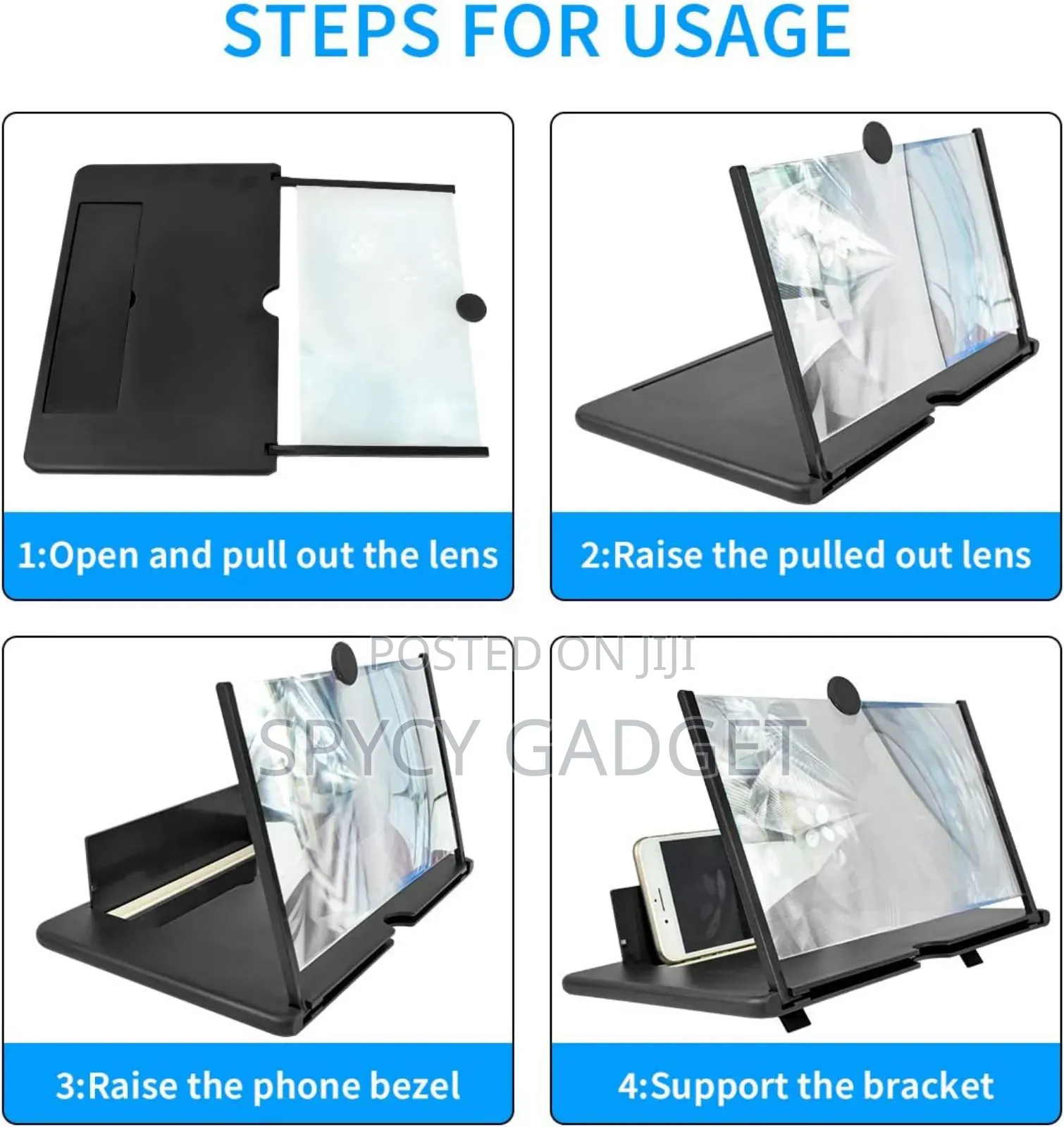 12 Inch Mobile Phone Screen Magnifier