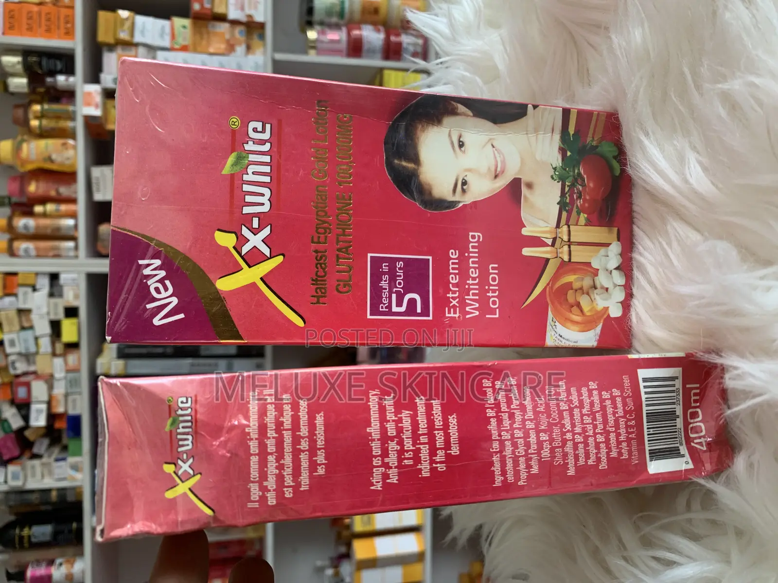 Xx White Halfcaste Egyptian Gold Whitening Lotion