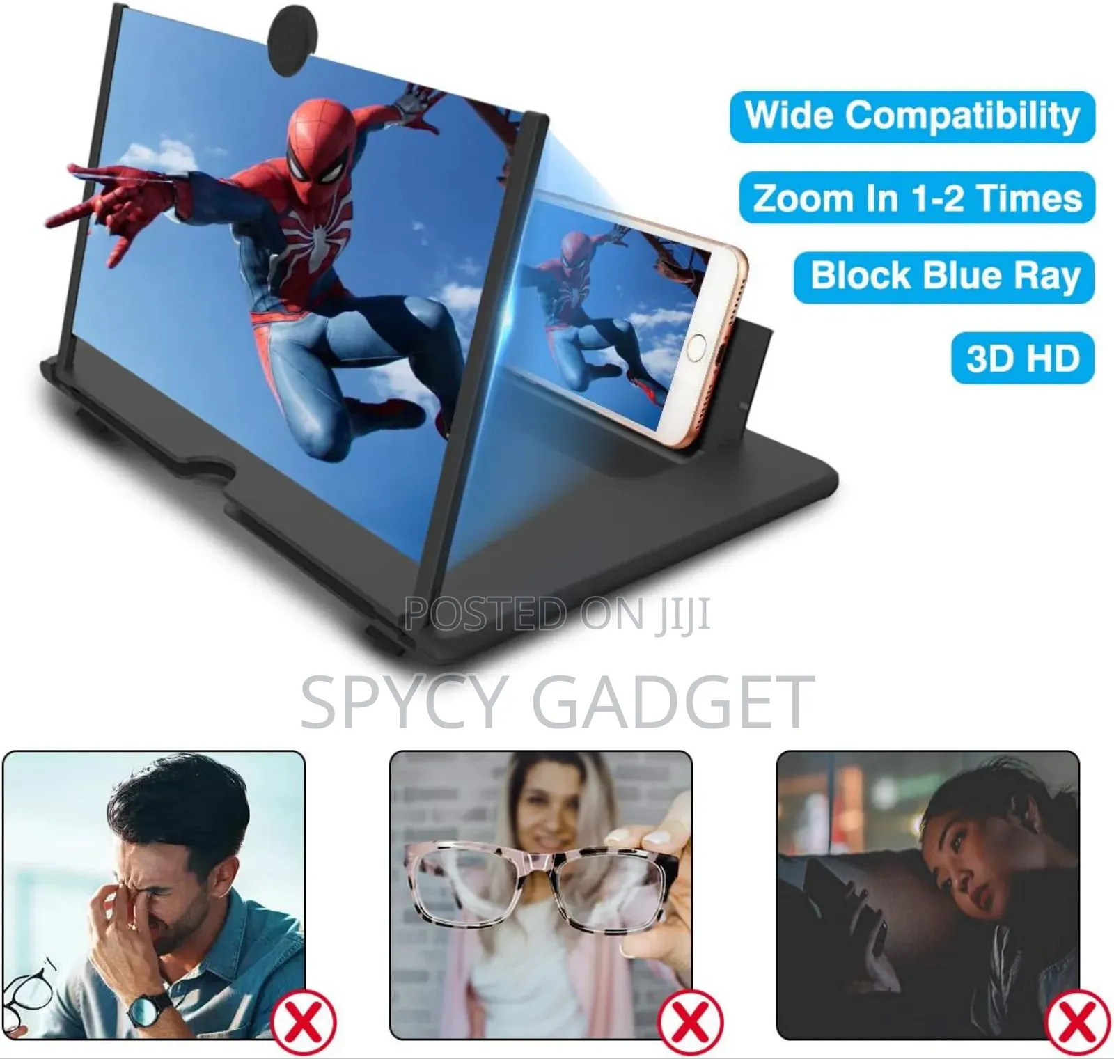 12 Inch Mobile Phone Screen Magnifier