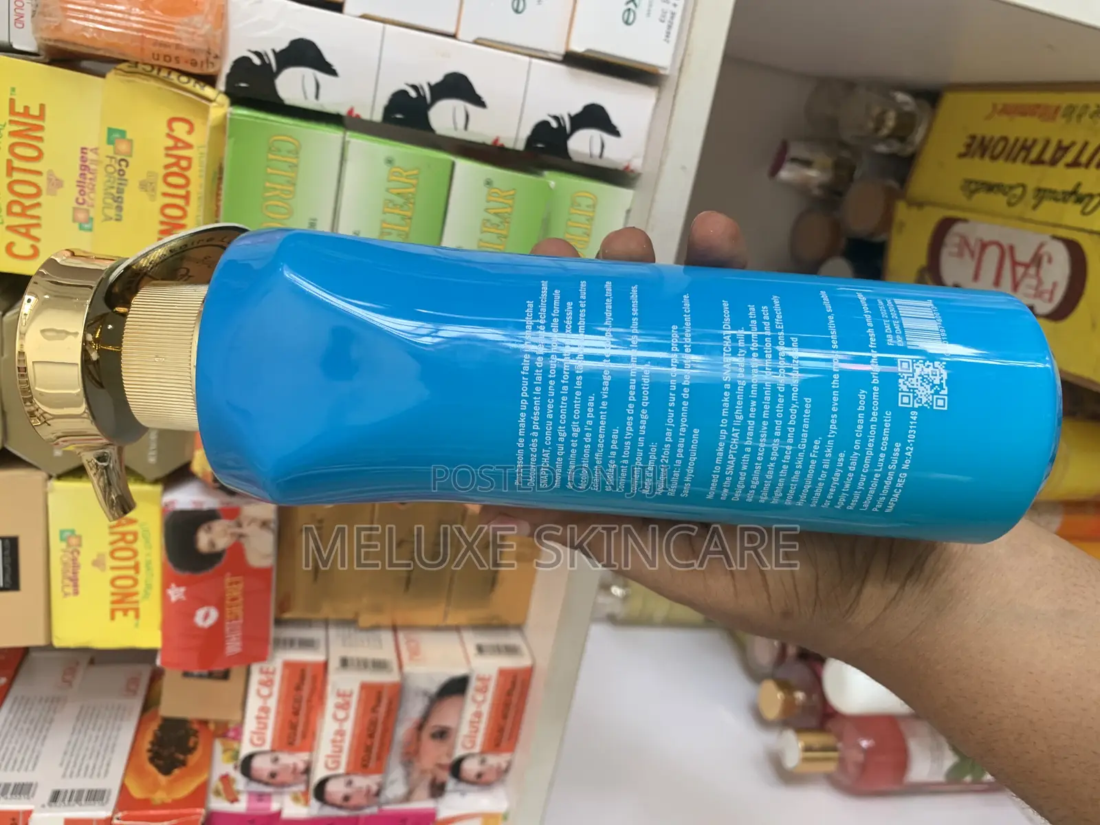 Snapchat Whitening Body Lotion