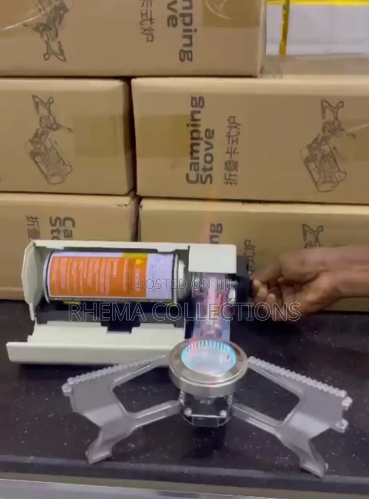 Potable Camping Stove Cooking Gas