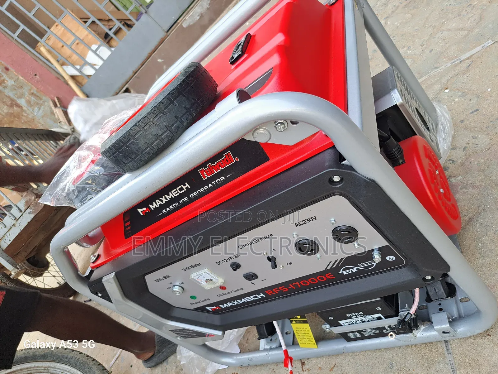 《》15kva Maxmech Petrol Generator 100% Copper Coil