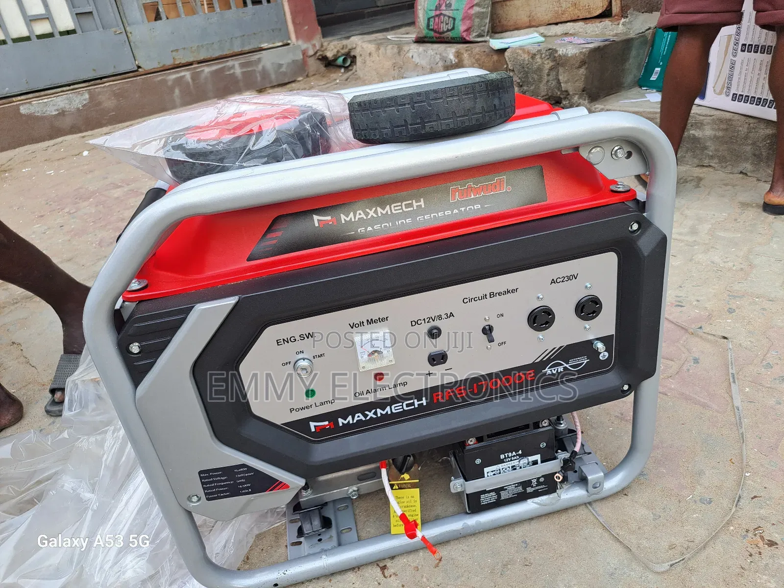 ♡♤Quality 15kva Maxmech Petrol Generator 100% Copper Coil