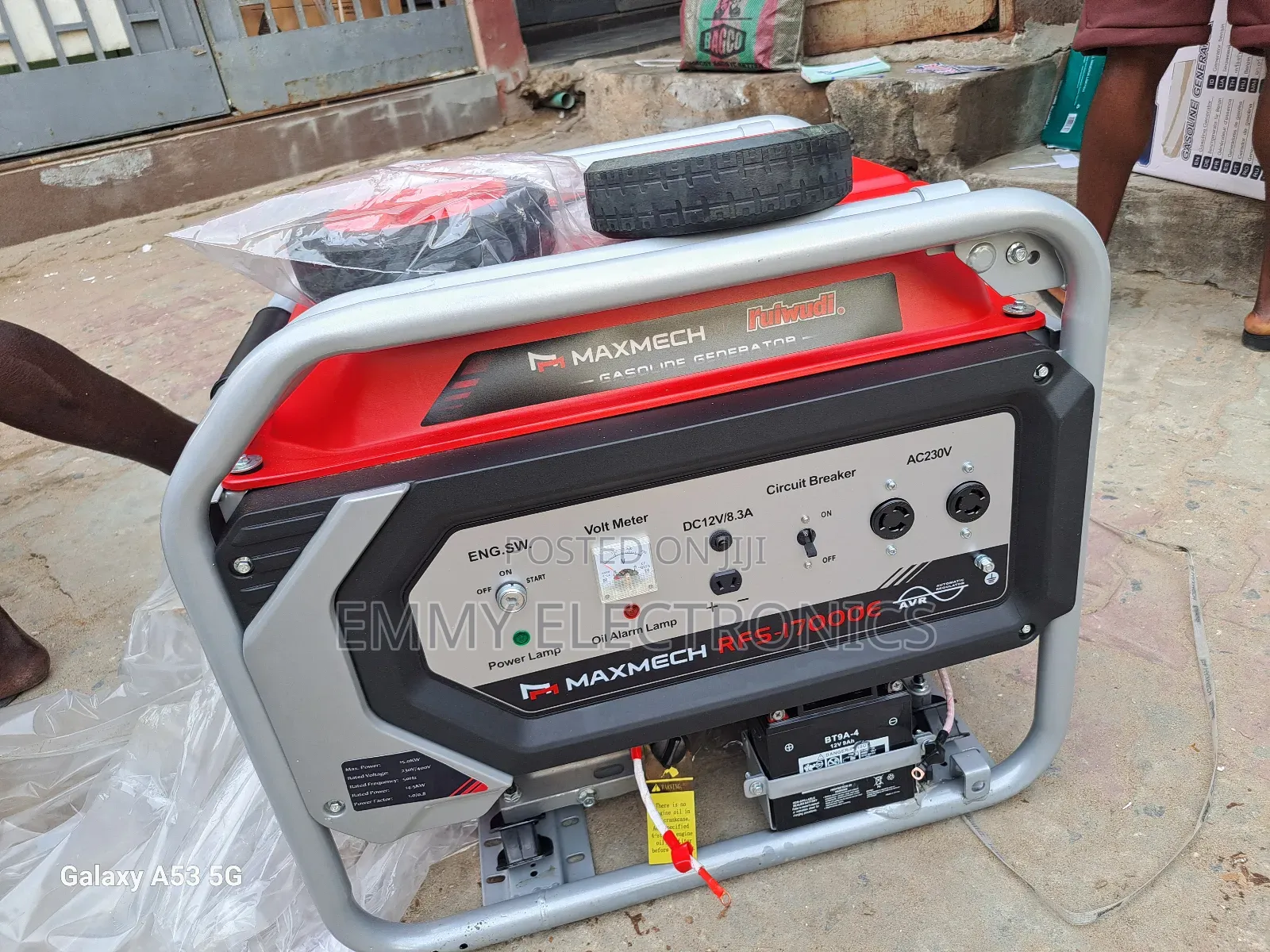 》《Brand New(15.5kva)Maxmech Petrol Generator 100%Copper Coil
