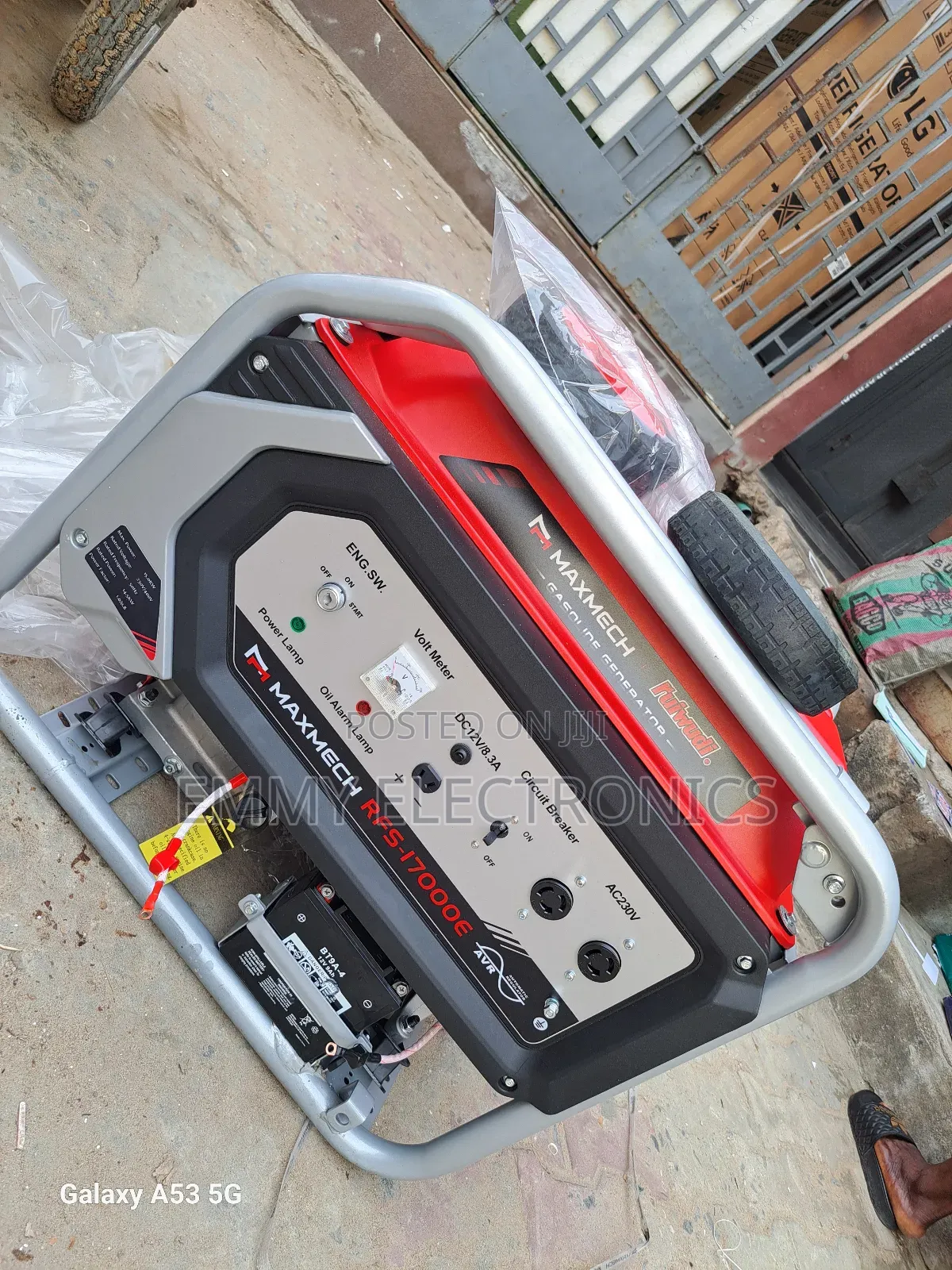 Maxmech(15kva)Petrol Generator Model Rfs17000e2 100%Copper