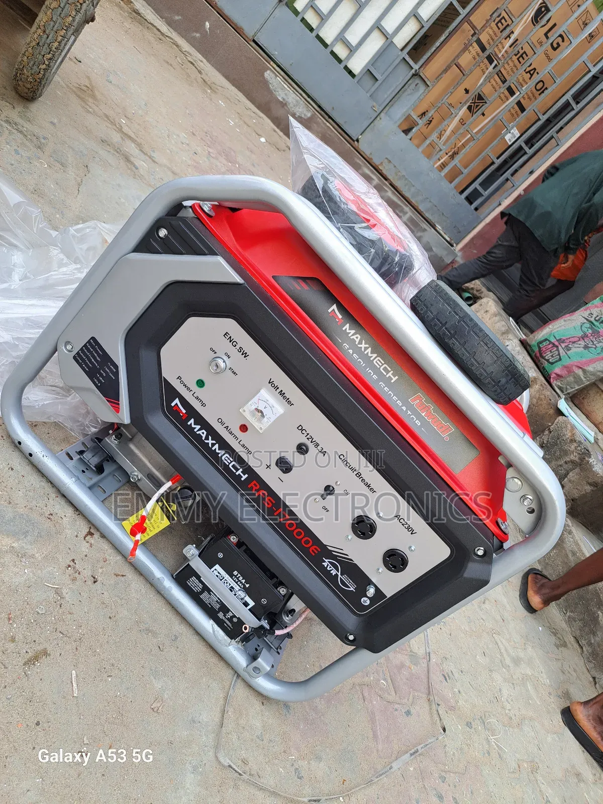 We Can Help You Power Your Home With Maxmech 15kva Petr Gen