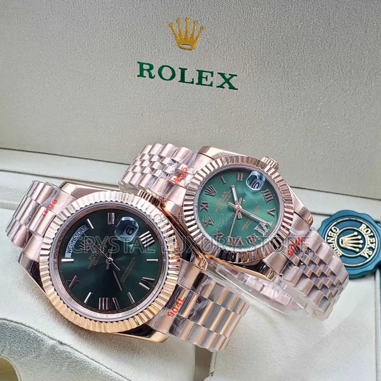 Rolex Quality Luxury Couples Set Wristwatch