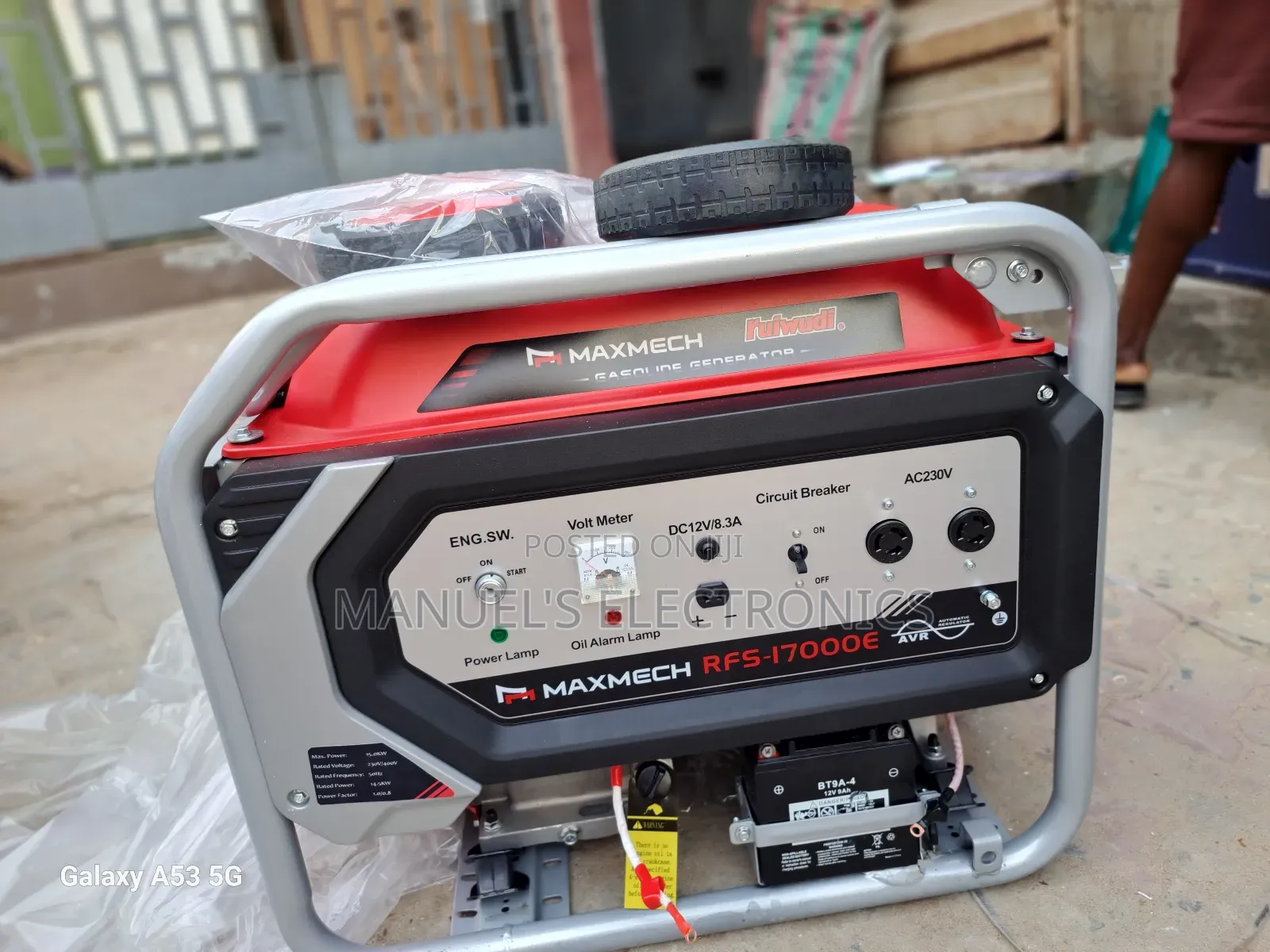 {}Come and Power Your Home With Maxmech Petrol Gen 15.5kva