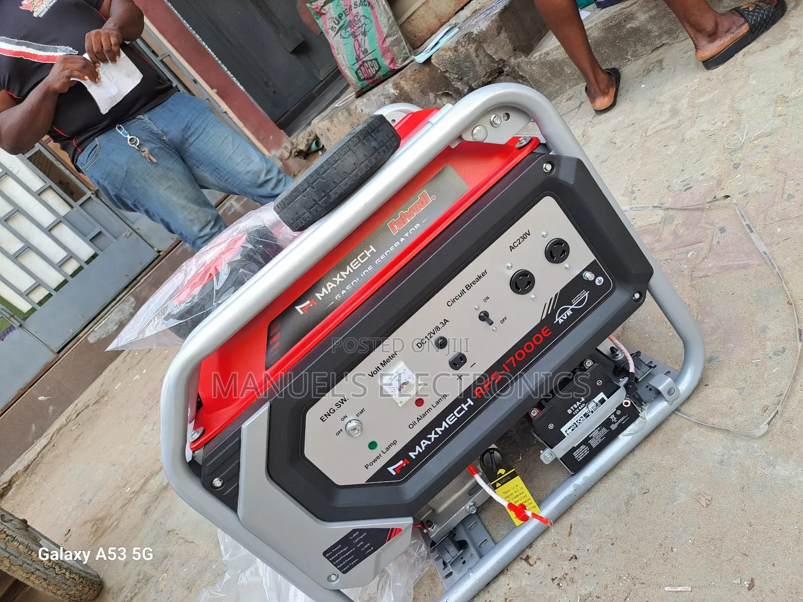 {}Come and Power Your Home With Maxmech Petrol Gen 15.5kva