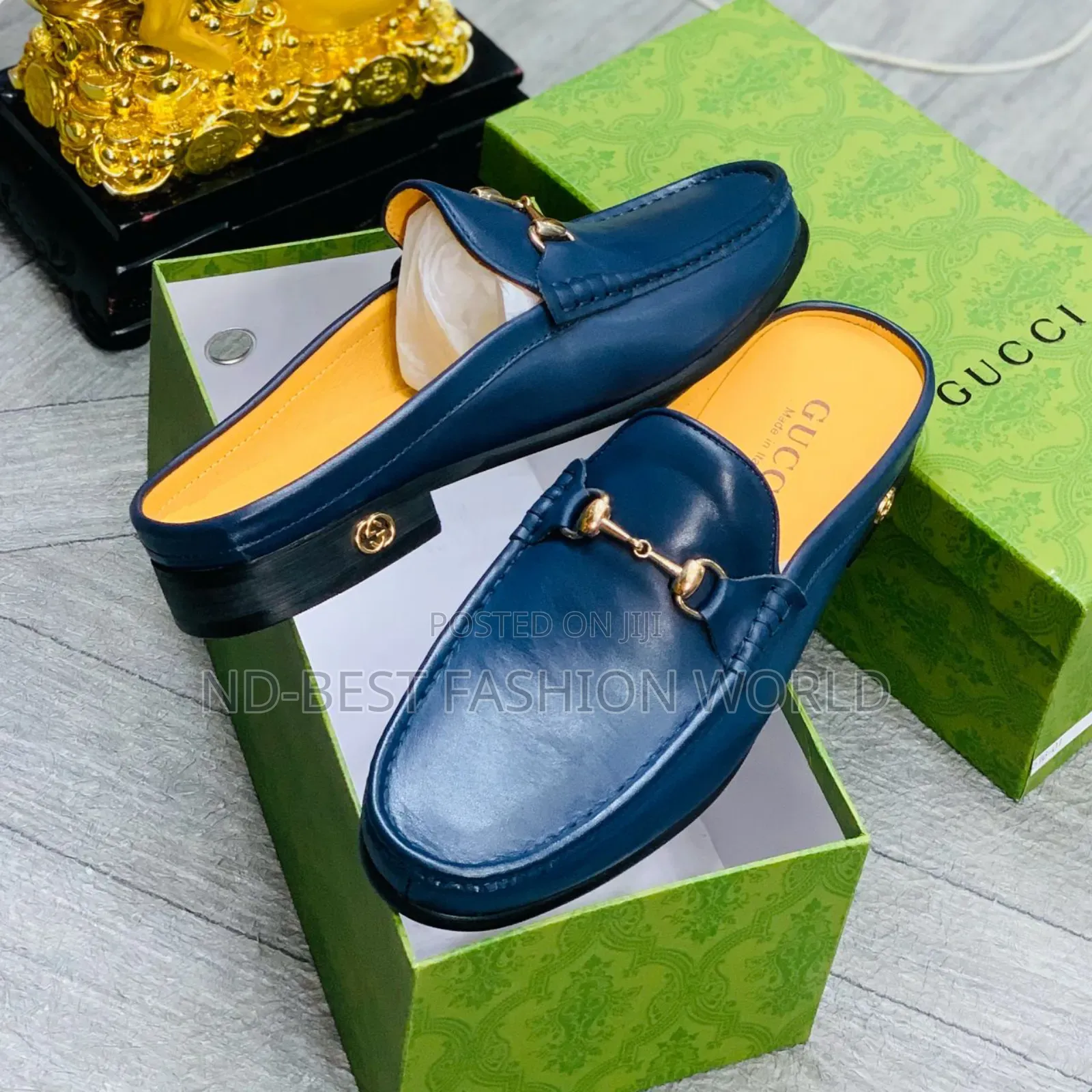 Gucci Brawn Half Shoe