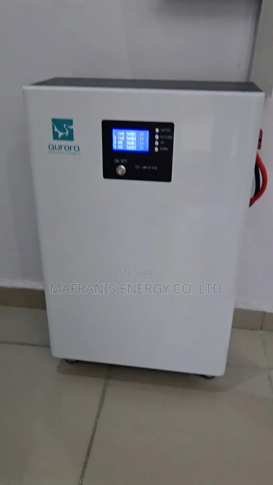 Aurora Solar 5kwh 48v Lithium Ion Battery