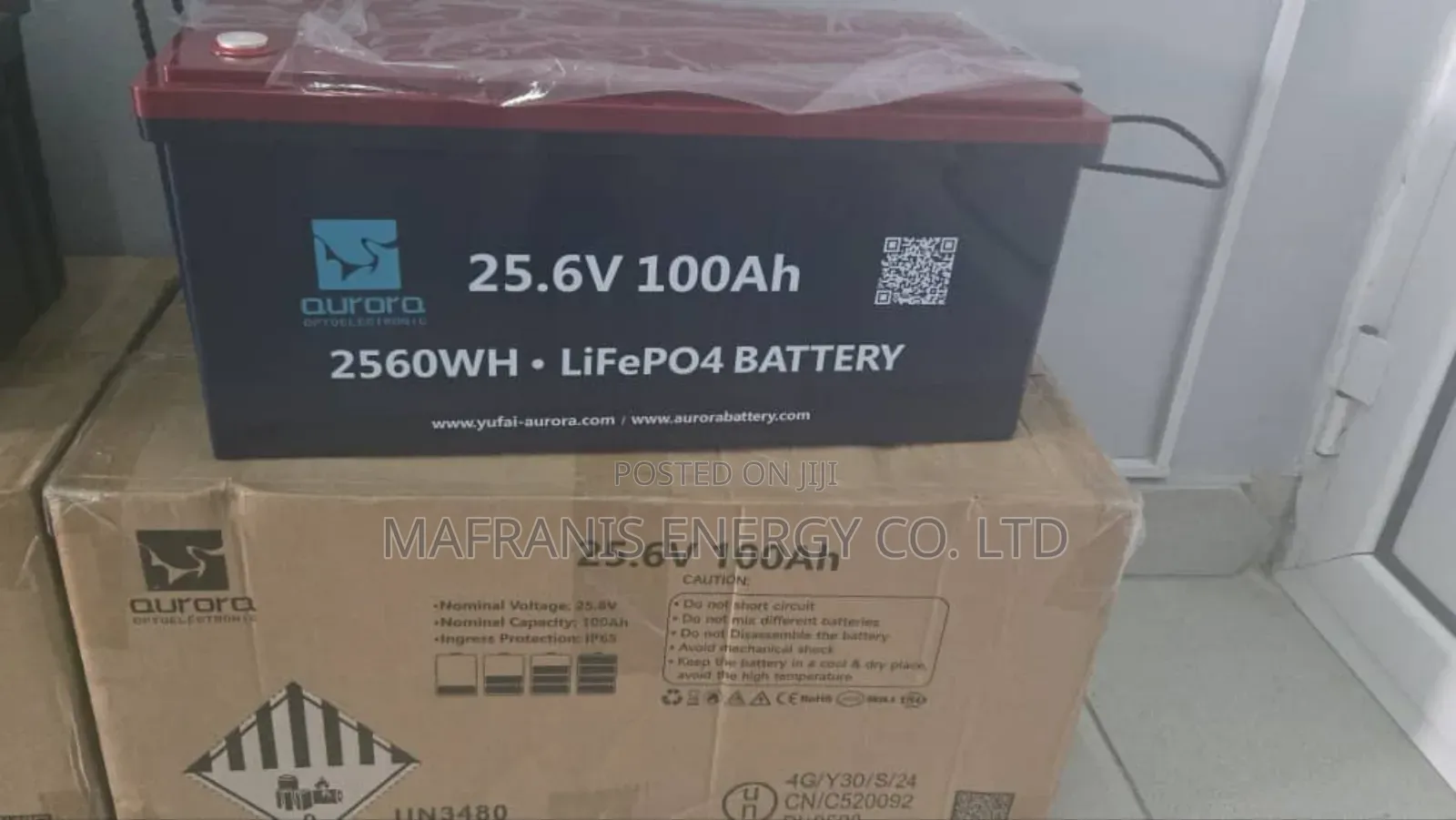 Aurora 2.560kwh Lithium Ion Battery
