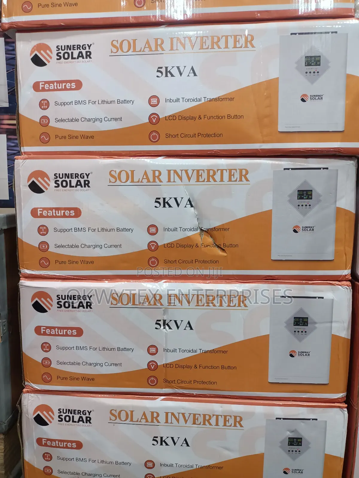 5kva 48volts Sunergy Solar Inverter Test and Trusted