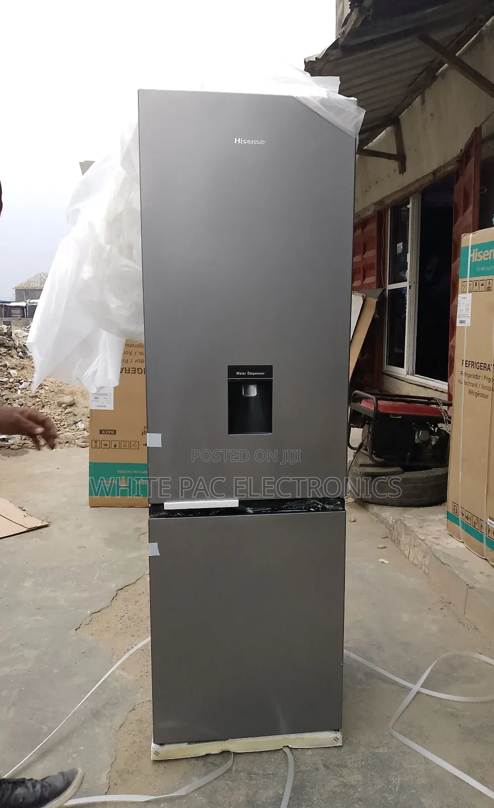 Hisense Fridge 264 Litre Double Door With Dispenser > 1 Yrs