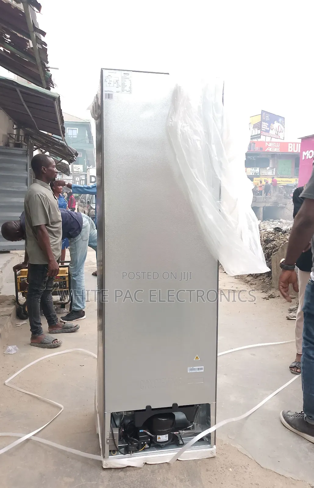 Hisense Fridge 264 Litre Double Door With Dispenser > 1 Yrs