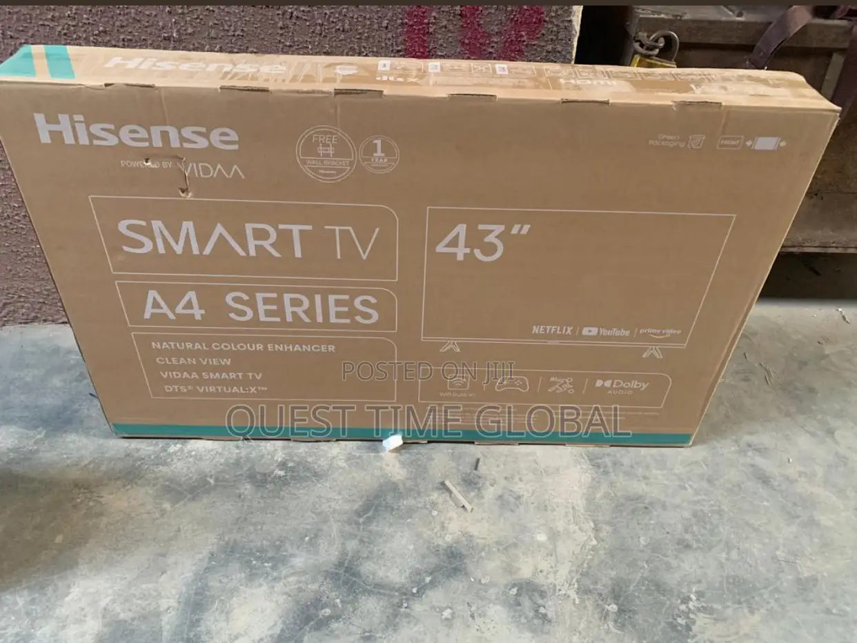 Hisense 43 Inches Smart Tv