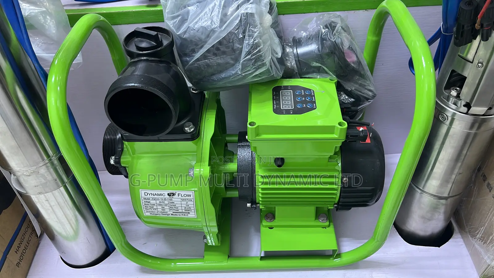 3” Dynamic Flow Solar Solutions for Irrigation Water Pump