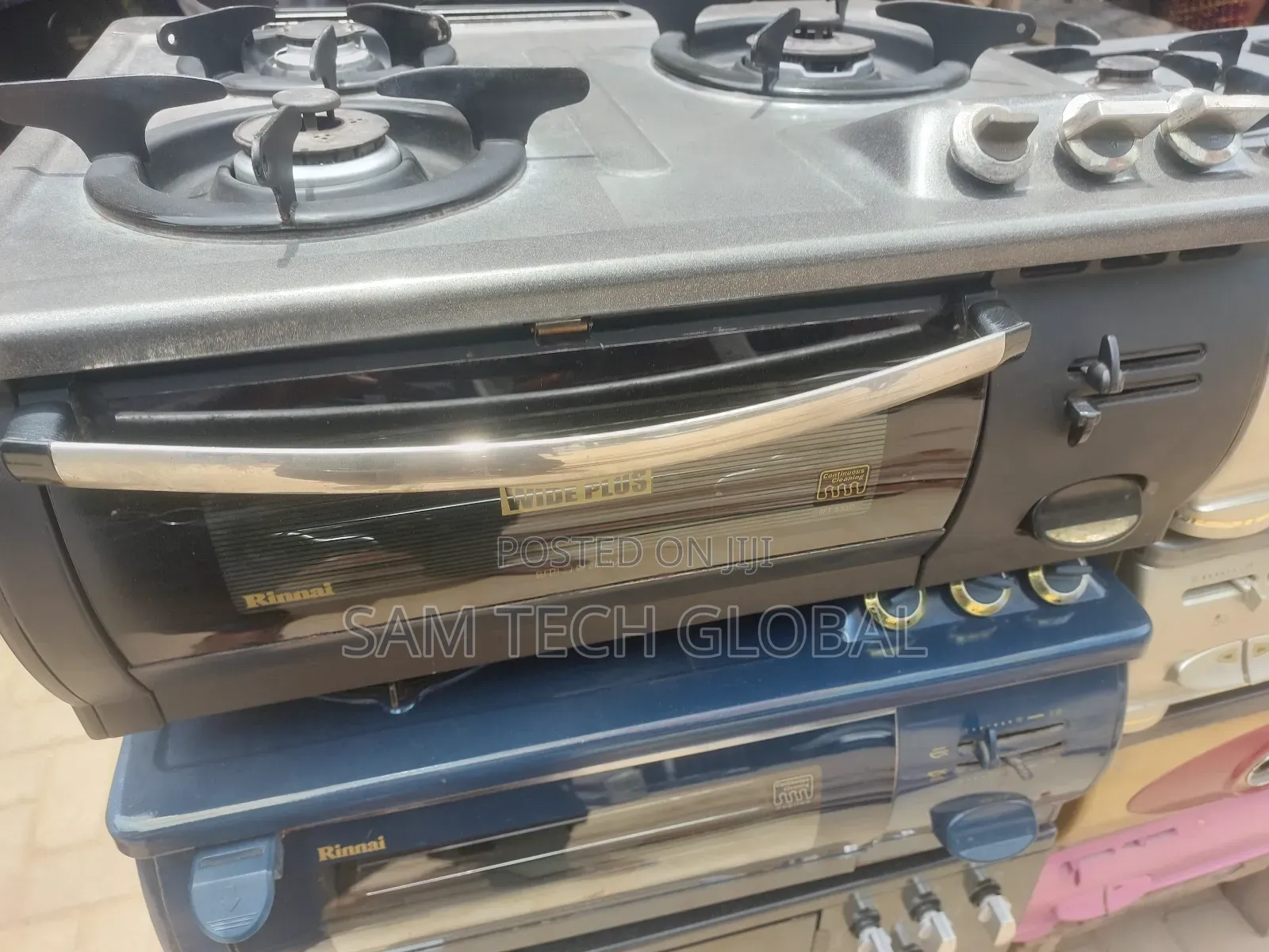 Automatic 3 in 1 Burner With Gril and Oven