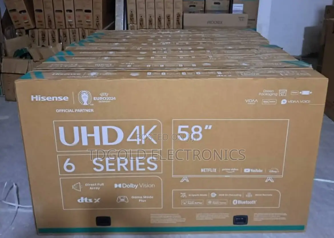 Hisense 55” Uhd Smart Tv