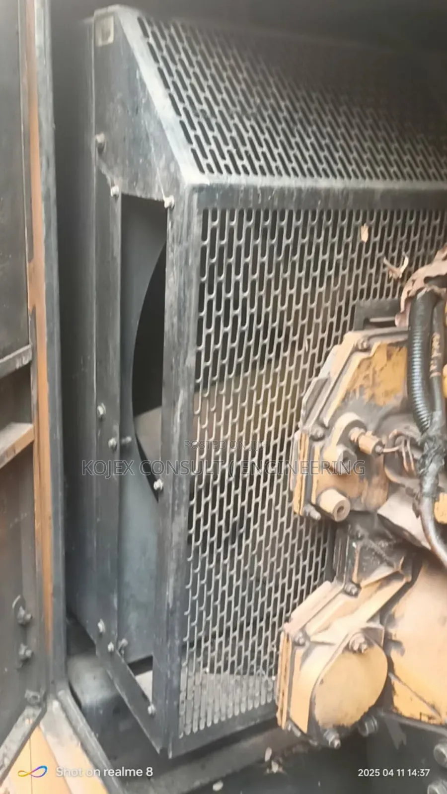 Neatly Used 250kva Mantrac Cat Soundproof Generator