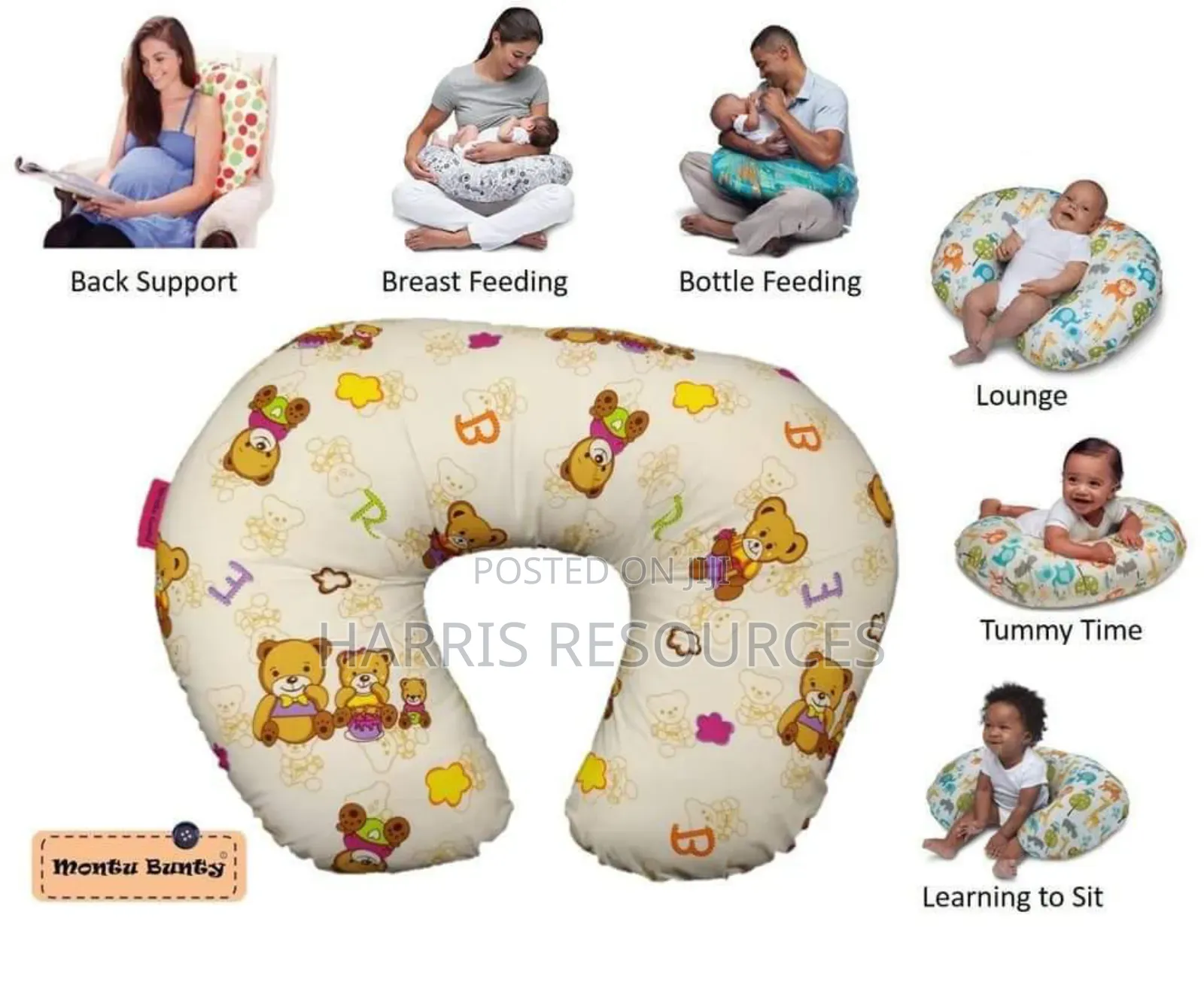 Unisex Multifunction Nursing Pillow