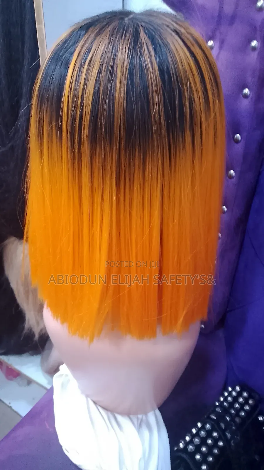 Woman Head Hair Wig