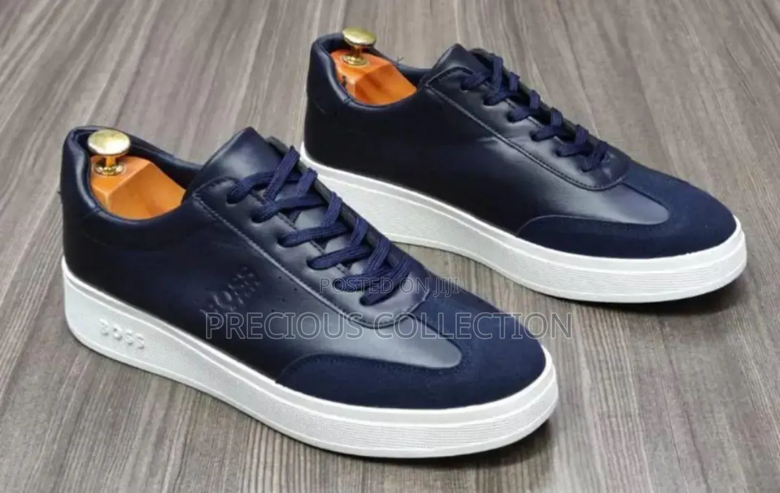 Unisex Boss White Sole Lace Up Shoe