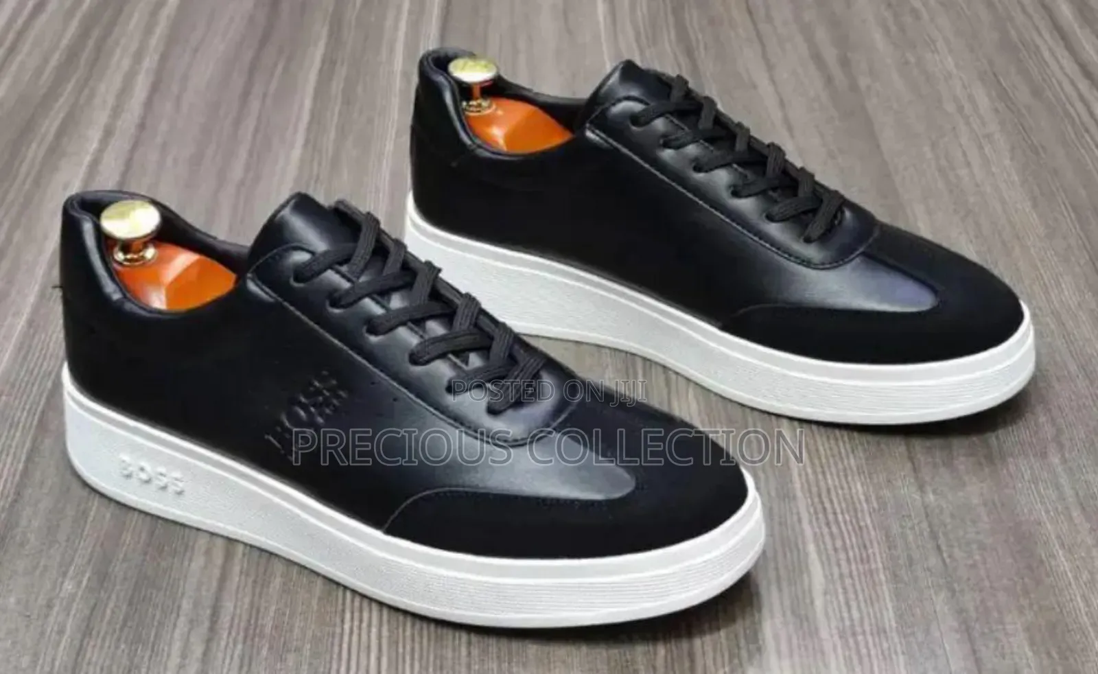 Unisex Boss White Sole Lace Up Shoe