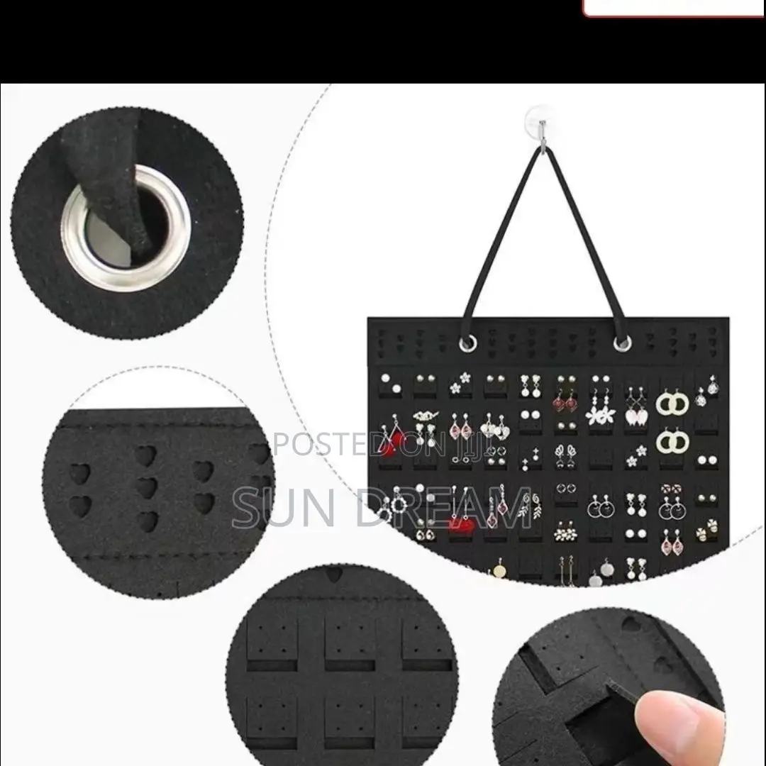 Earrings Storage Bag Jewelry Organizer