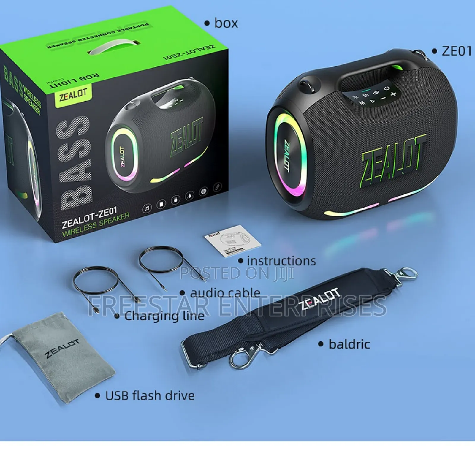 Ze01 Bluetooth Speaker. Ze01 Mp3 Player.
