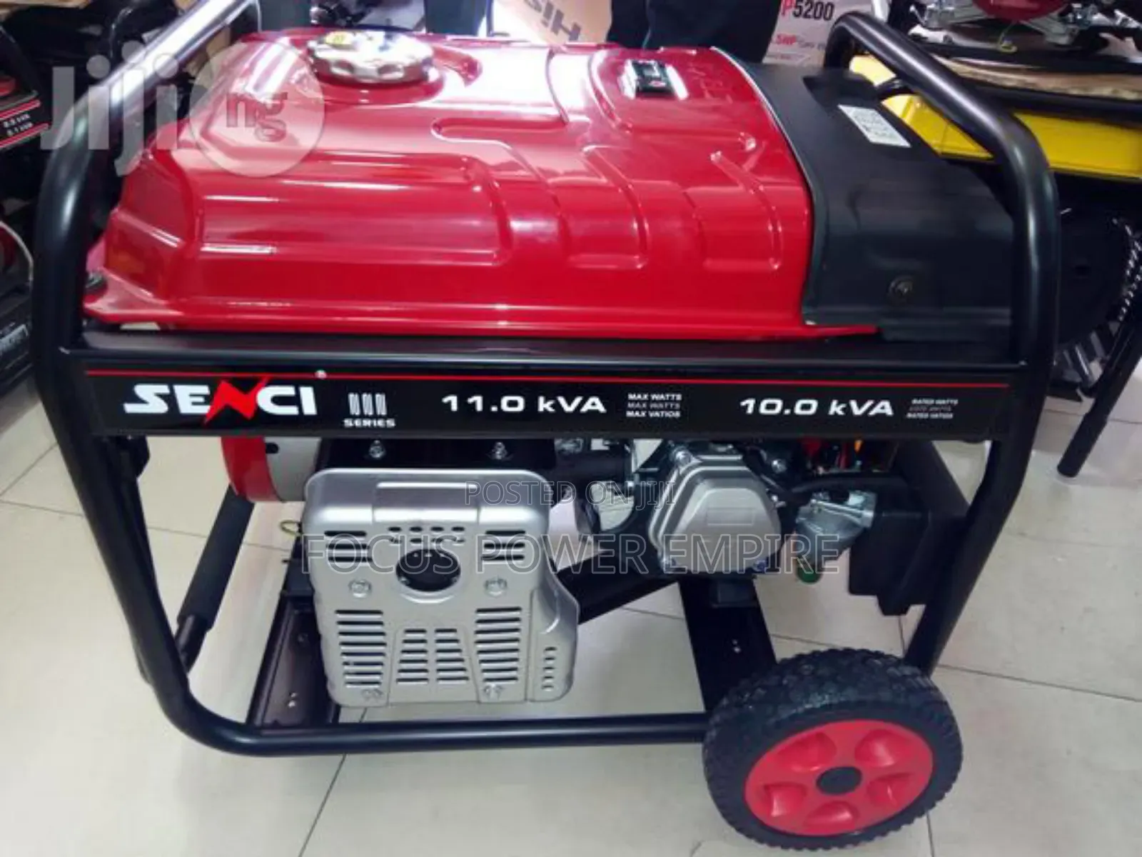 Original 11.Kva Senci Gensilent Noisy Keystart Copper Coil