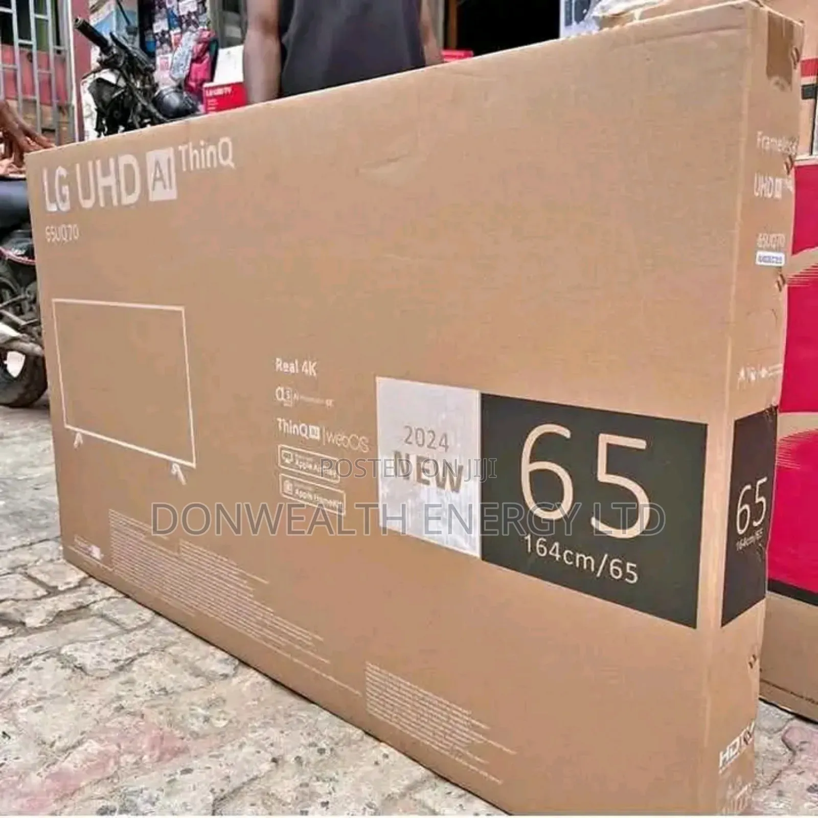 Real , 65uq70,Flamelss Original Lg Tv