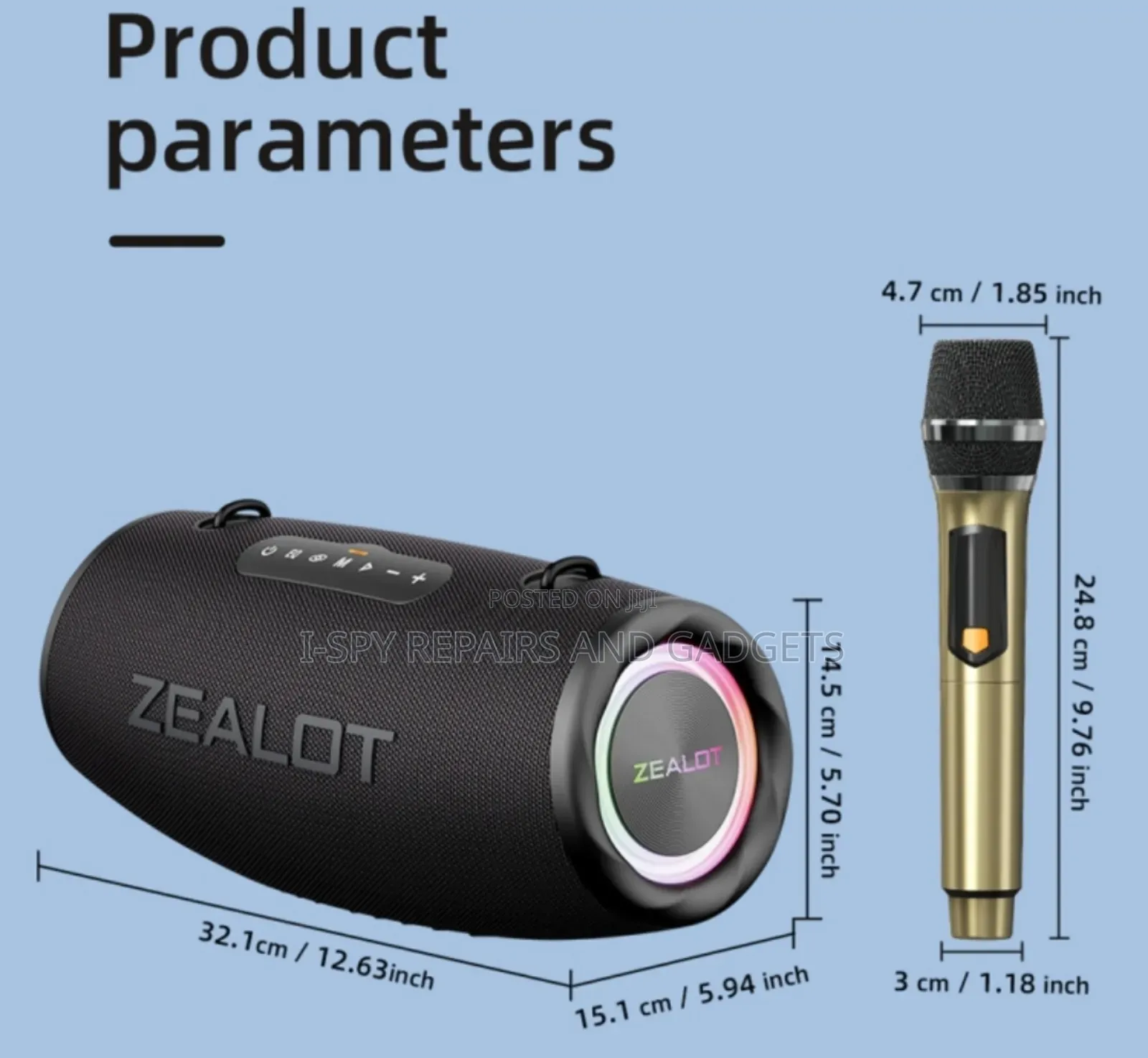 Zealot S87m Portable Bluetooth Speaker