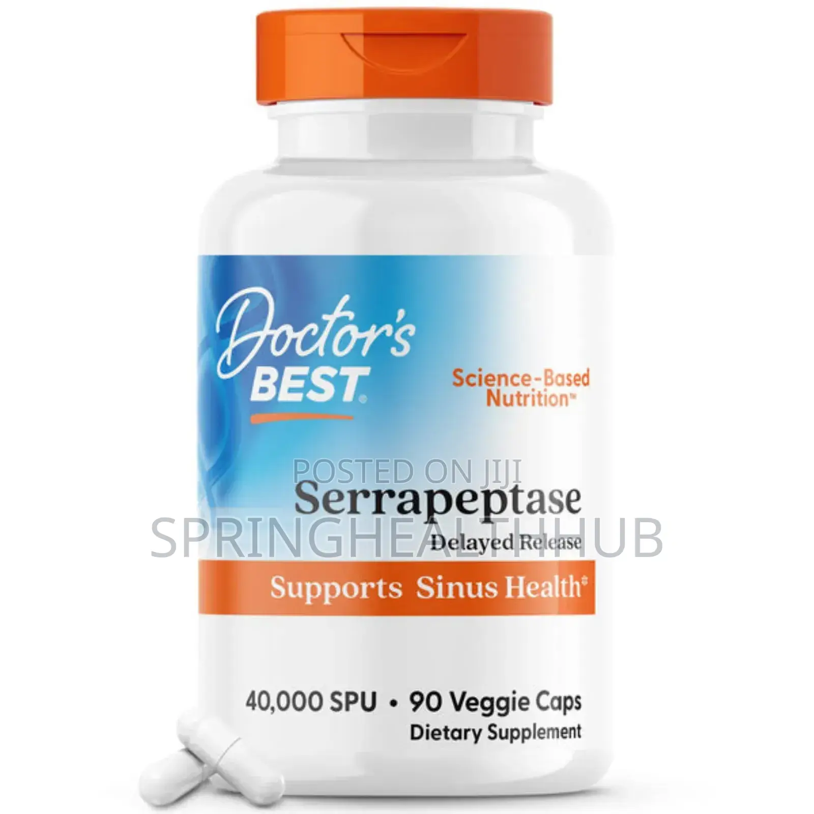 Doctor's Best Serrapeptase 40,000 Spu | | Exp 05/2027