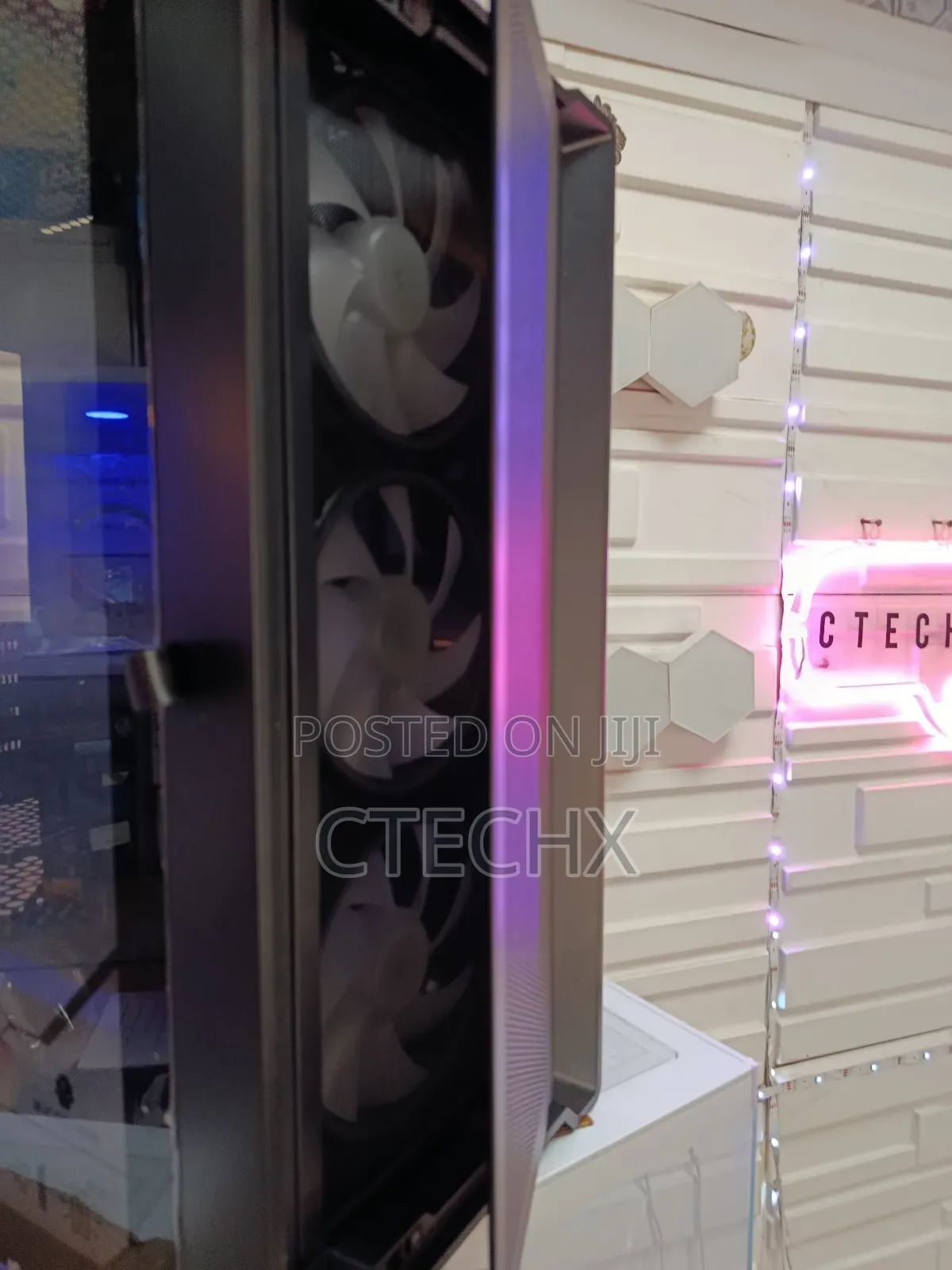 Wjcoolman Dt M2 M-Atx / Itx Silent Gaming Pc Case 3 RGB Fans