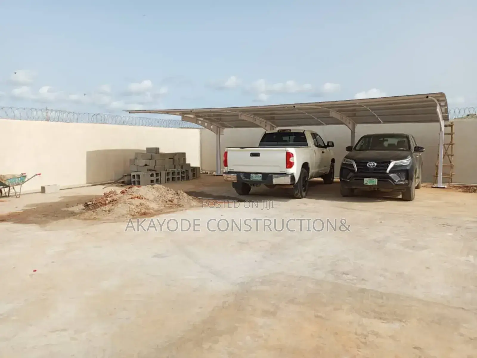 Three Cars Danpalon Carport