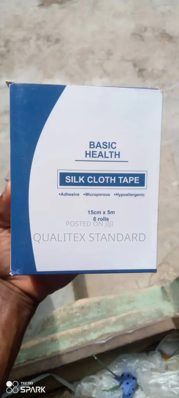 15cm Silk Cloth Tape  ( White Plaster )