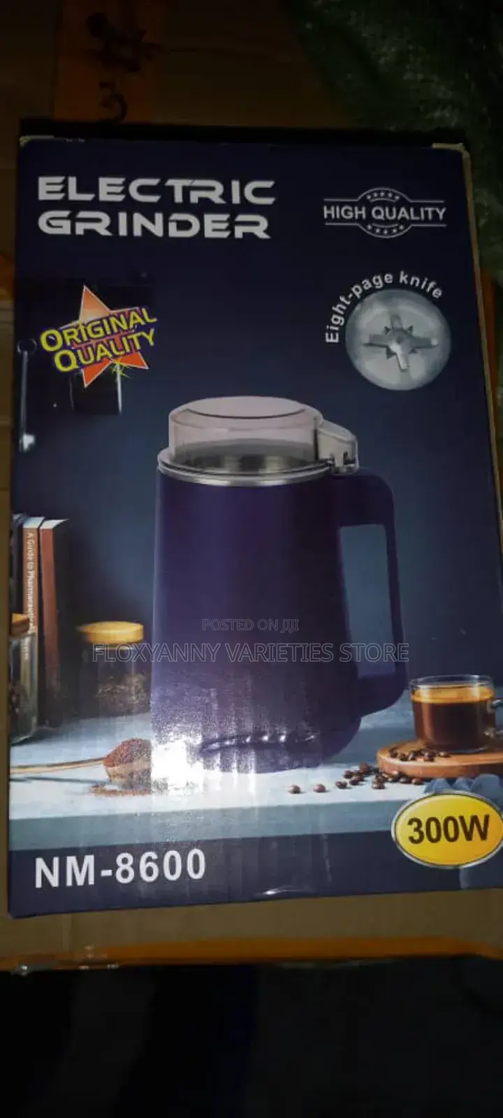 Quality Strong Big Size Dry Electric Grinder With 8 Blade