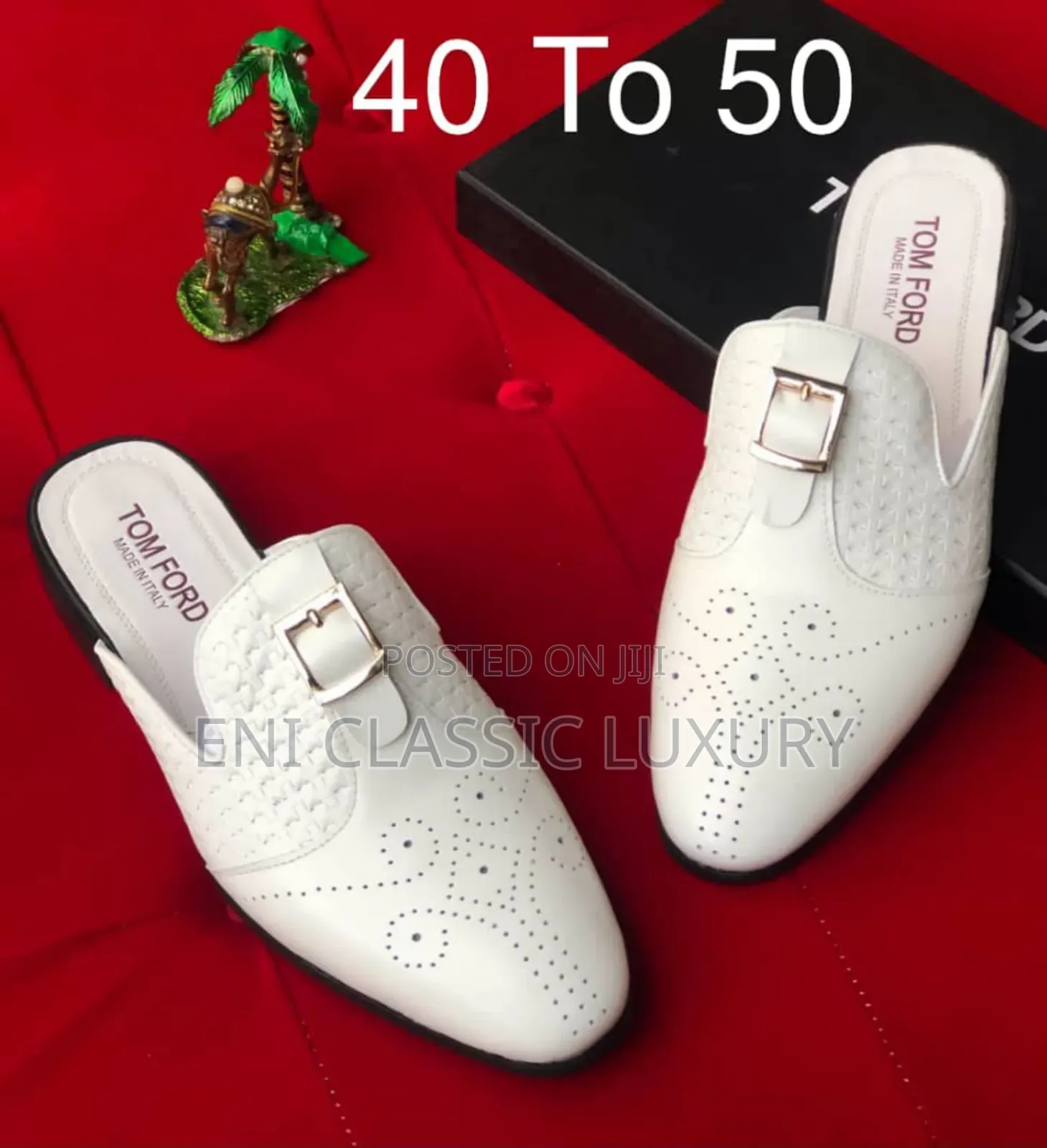 Original Luxury Leather Halfshoes Tom Ford Well Banded